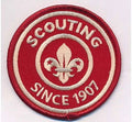 Scouting since 1907 Badge