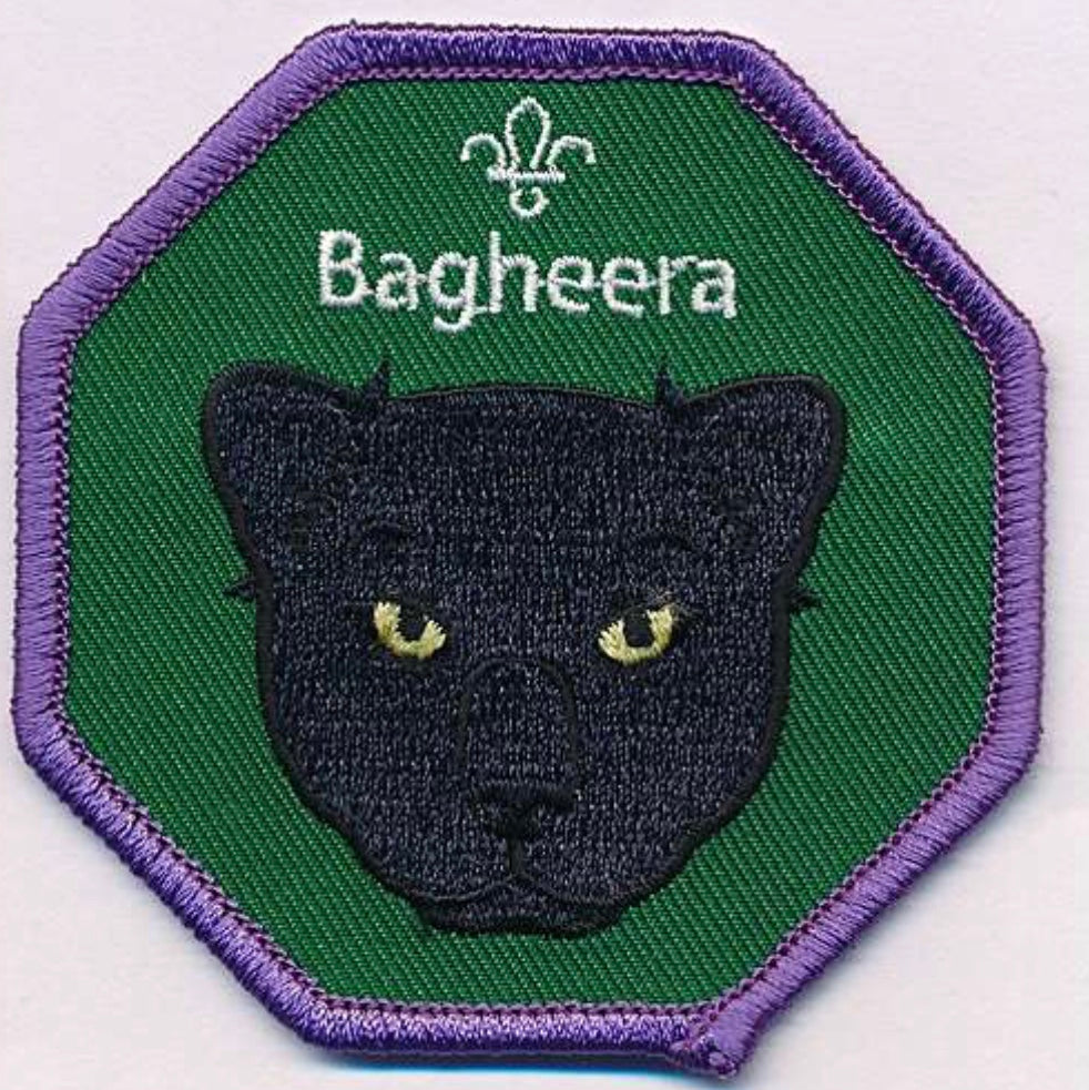 Bagheera Embroided Badge