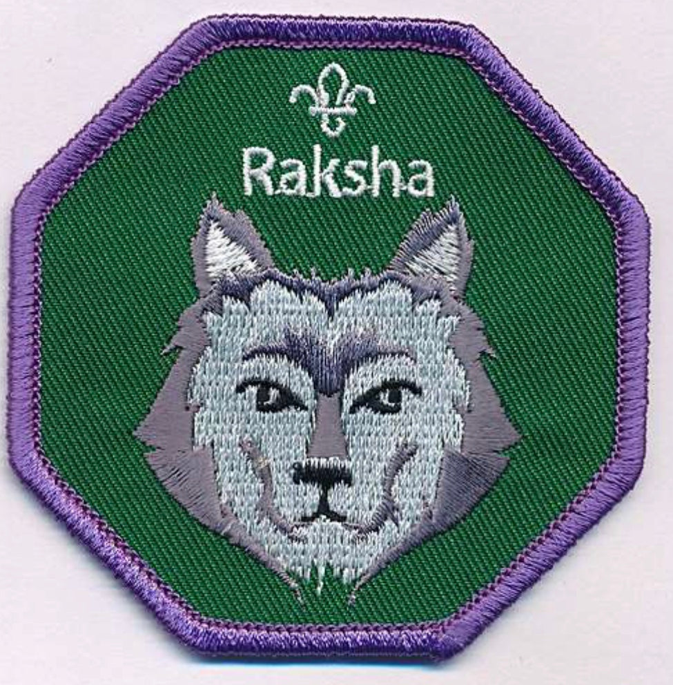 Raksha Embroided Badge