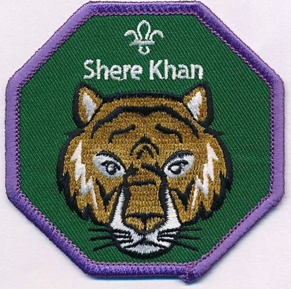 Shere Khan Embroided Badge
