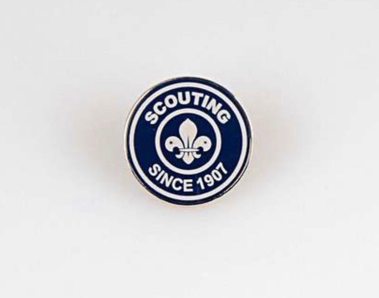 Scouting since 1907 Pin - Blue